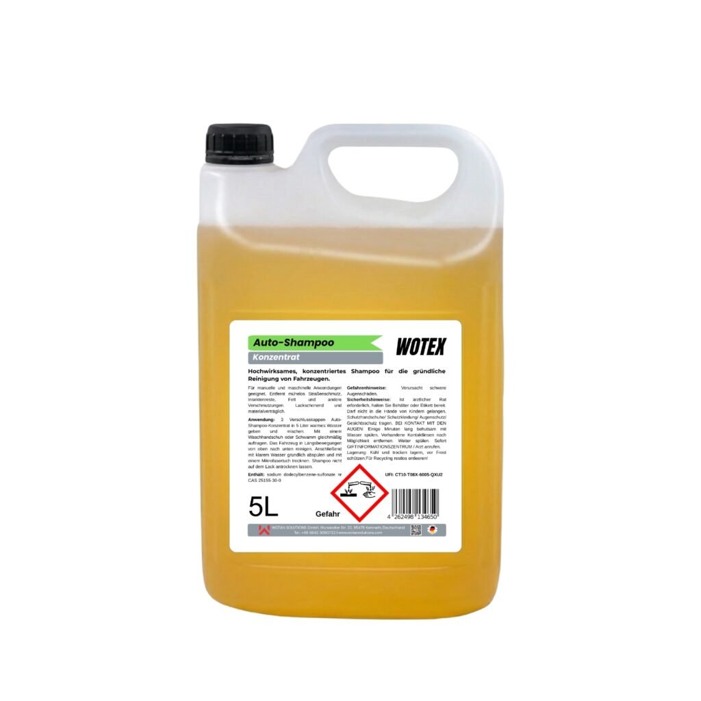 wotex auto shampoo konzentrat 5l